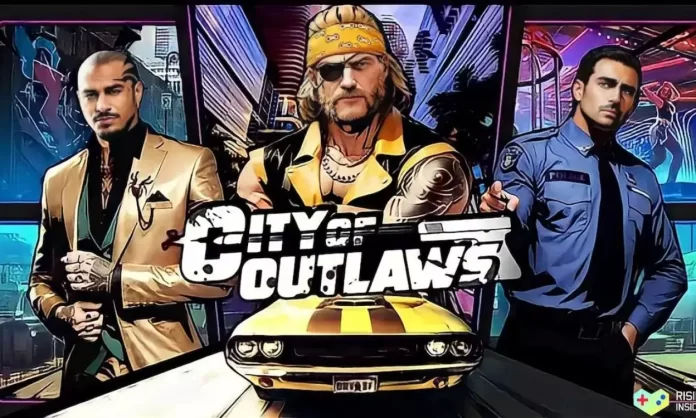 City of Outlaws um jogo mobile de mundo aberto similar ao GTA