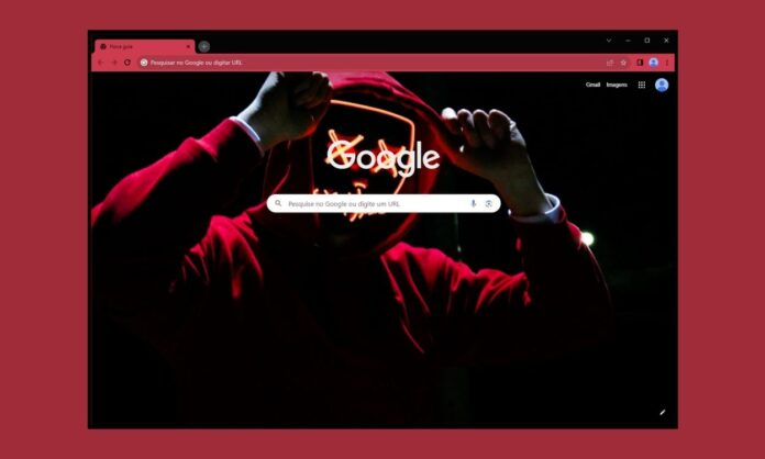 Neon Mask Tema para Google Chrome
