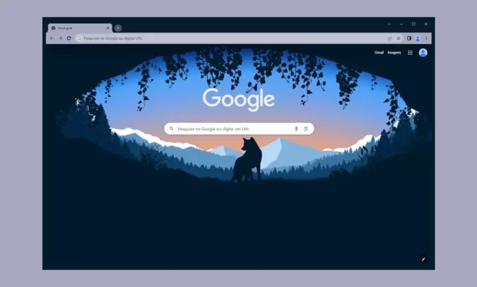 Lobo Tema para Google Chrome