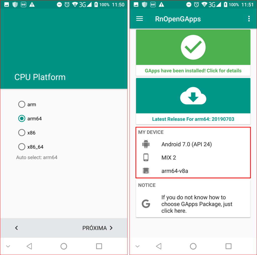 Identificando e baixando os GAPPS / Mundo Android