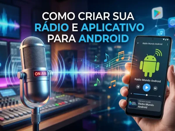 Como Criar Sua Rádio Online e Aplicativo para Android / Mundo Android / HOSPEDAGEMHOST